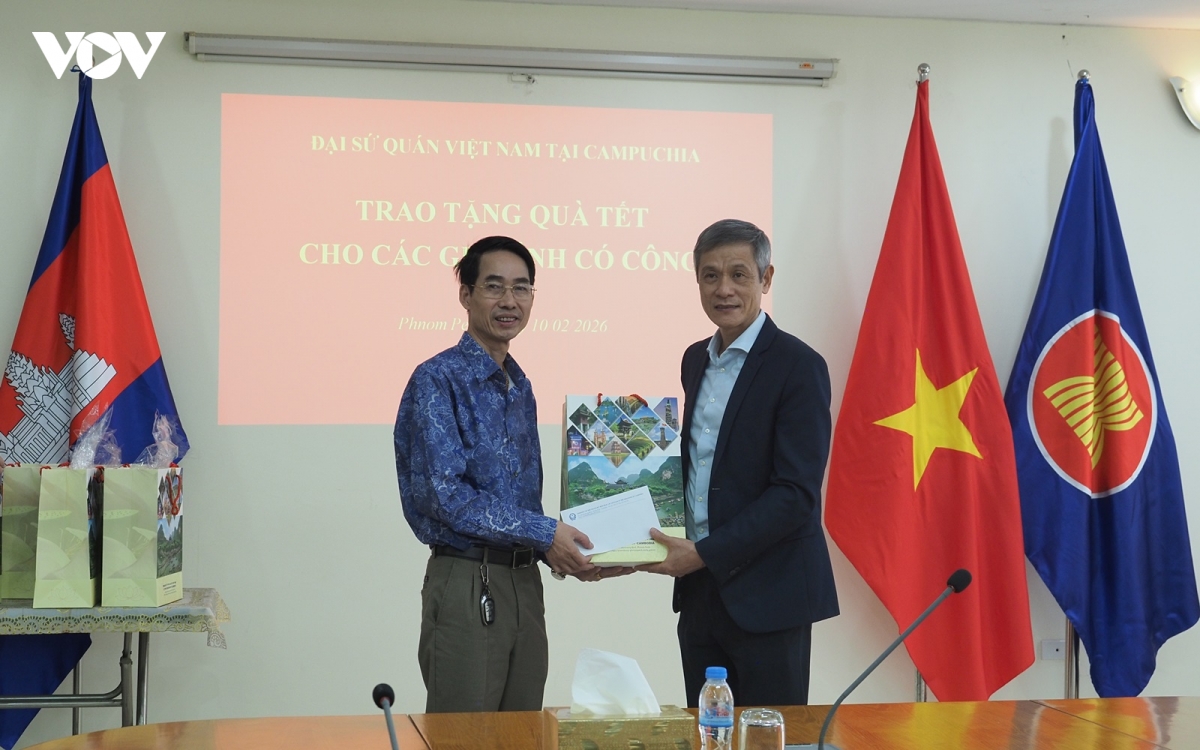 Ấm áp Tết Bính Ngọ 2026 cho cộng đồng người gốc Việt tại Campuchia
